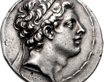 Coin of Antiochus IV Epiphanes, c. 169-8-164 BCE