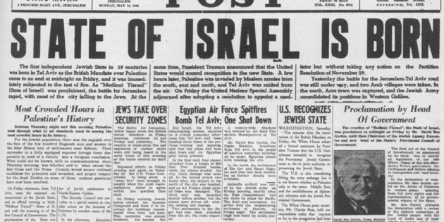 Israel’s Reply, United Press, San Francisco Chronicle, May 29, 1948.