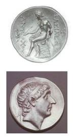 Coins of Antiochus I, 280-261 BCE