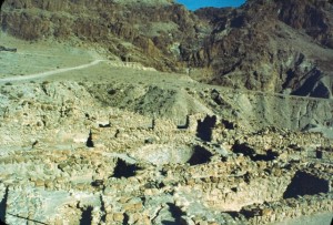 Wadi Qumran and the Ruins