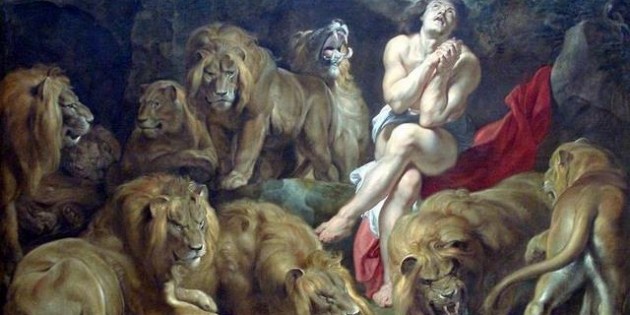 Daniel in the Lion’s Den, Peter Paul Rubens, 1613-1615.