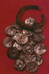 Silver Tetradrachma Coins from Ashkelon, 4th century BCE
