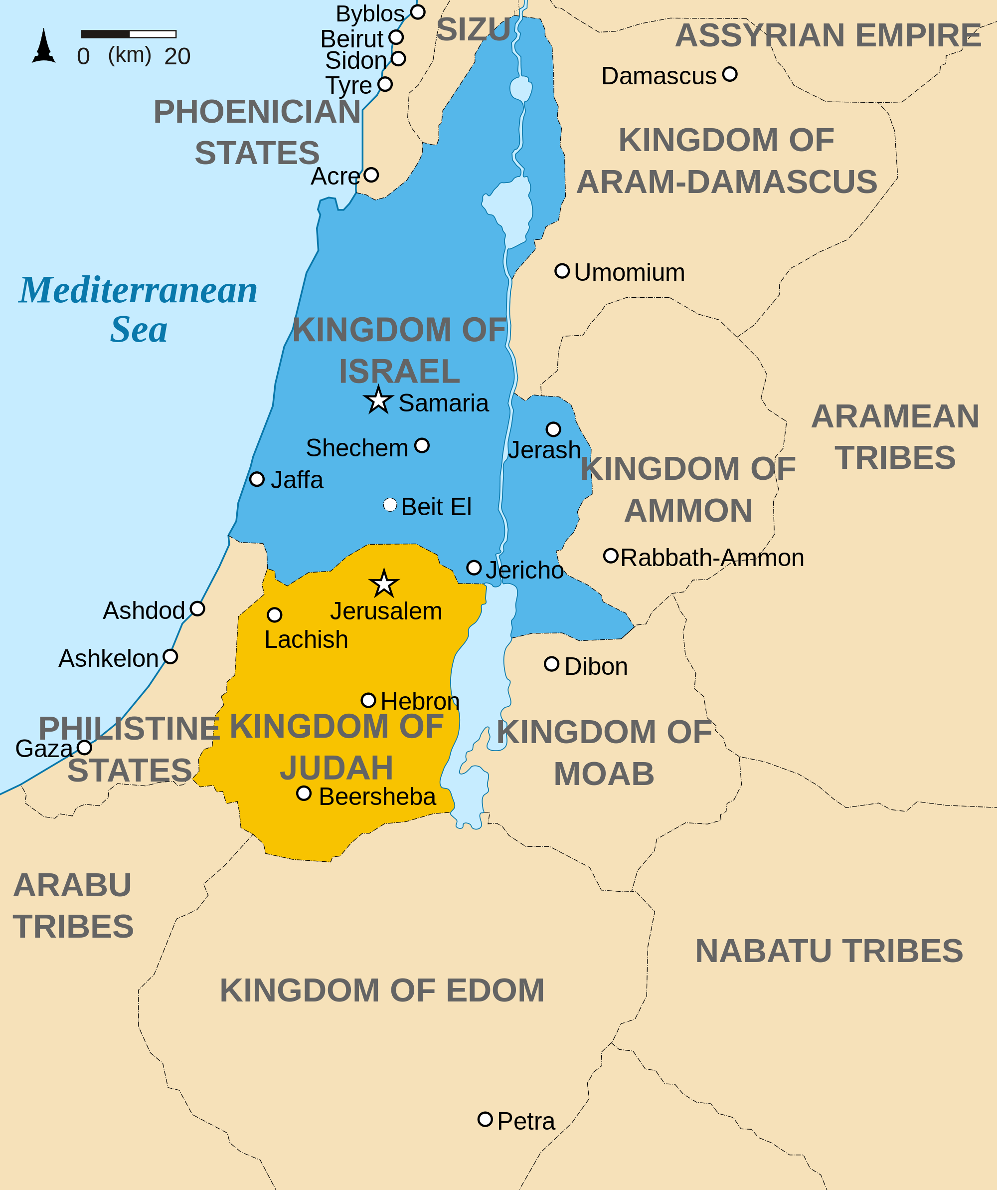 The Land of Israel in Ancient, Medieval and Early Modern Times, 1800 