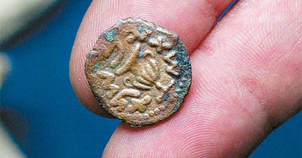 Coins of Alexander Jannaeus from Siloam, 103-76 BCE