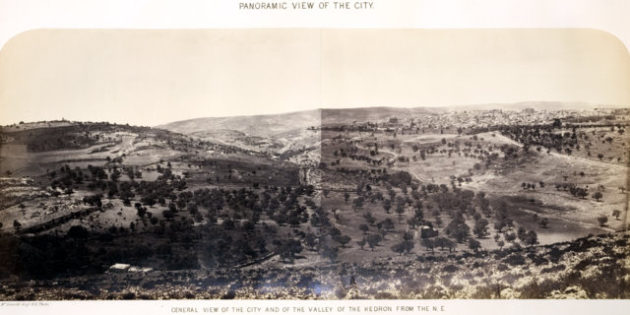General View of the City and the Valley of the Kedron from the N.E.