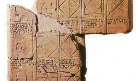 Mathematical Tablet, c. 1790 BCE