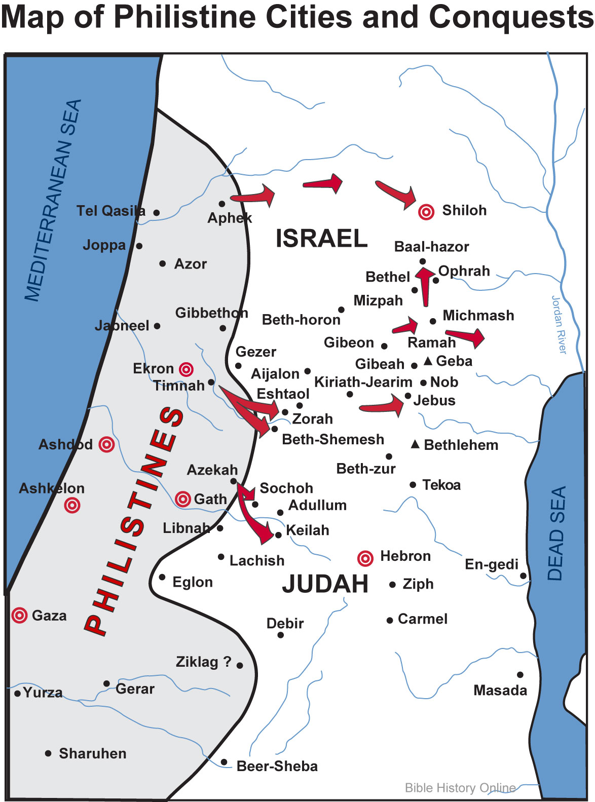map-of-philistines