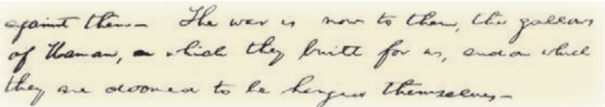 Abraham Lincoln Haman Letter