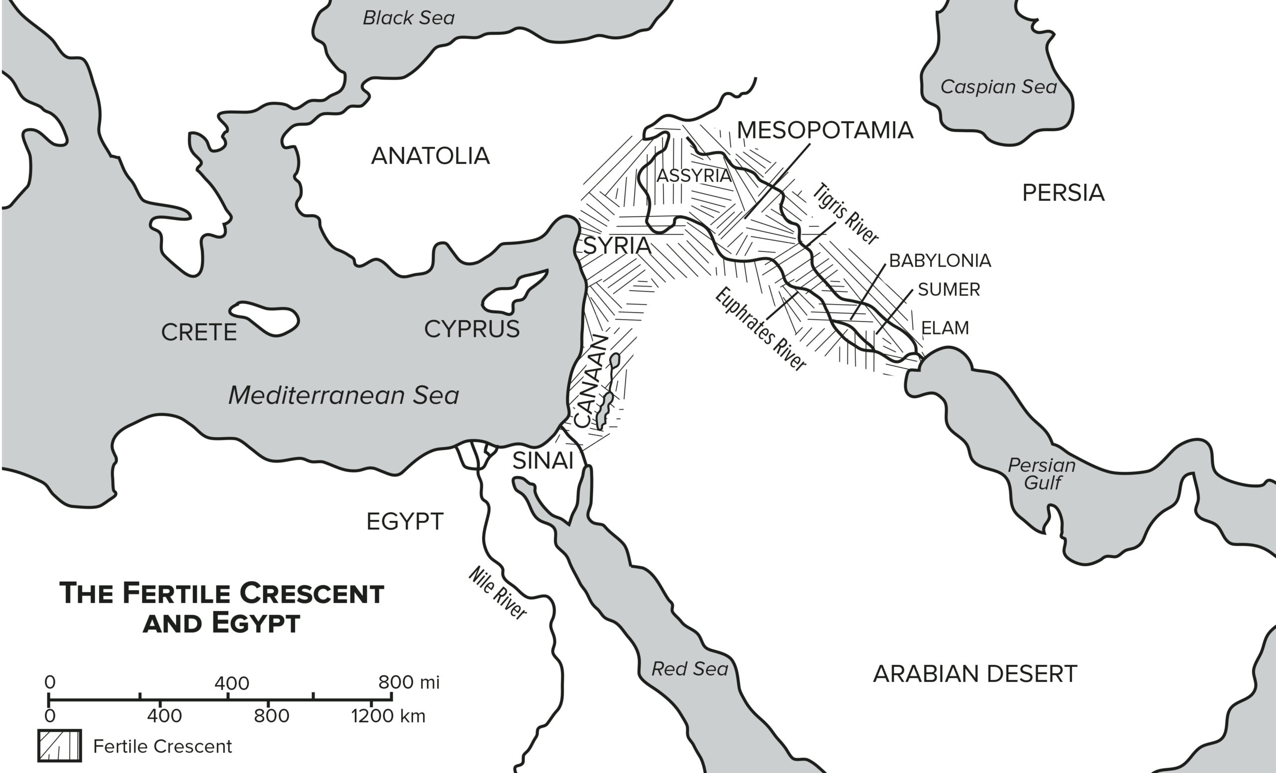 The Fertile Crescent and Egypt