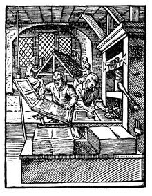 Printing press to Europe in the mid-fifteenth century