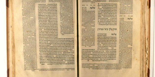 Talmud, Berakhot, Venice, 1520-1523, Printed by Daniel Bomberg, BM499 1520-1523 v.1, Fols. 46v-47r.