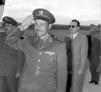 Egyptian Troops Arrive in Syria, Oct. 14, 1957.