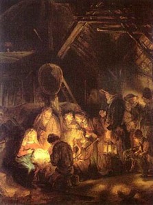 Rembrandt Birth of Jesus
