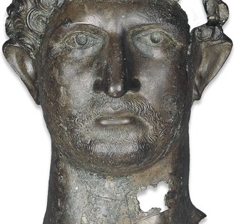 Bronze Head of Hadrian, c. 122 CE