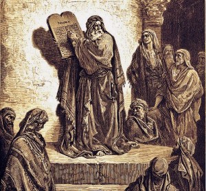 Ezra and Nehemiah Reading the Torah