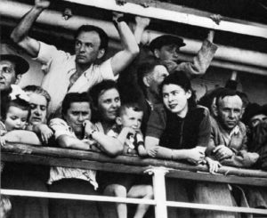 Jewish displaced persons in America-occupied Europe to Palestine