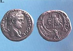 Shechem City Coin, 207-212 CE