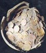 Gold Coins, 6th-7th century CE