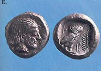Owl Coin, 4th century BCE