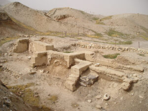 Foundations of Dwellings at ancient Jericho