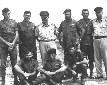 Officers of the Parachutist 890e Battalion, 1955