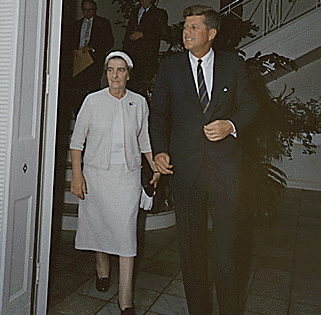 Golda Meir and John F. Kennedy, Dec. 27, 1962.