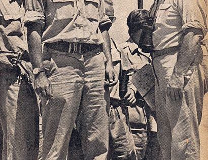 Yitzhak Sadeh and Other IDF Commanders, Davar Magazine, July 22, 1948.