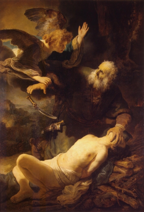 Sacrifice of Isaac, Rembrandt