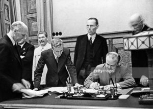 Neutrality Agreement concluded in April 1926