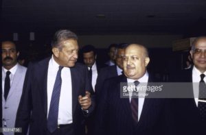 Foreign Minister and Deputy Premier Kamal Hassan Ali of Egypt