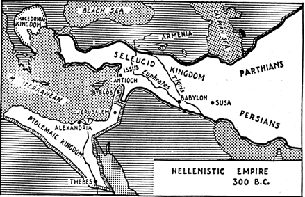 The Hellenistic Empire, 300 BCE