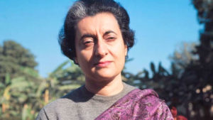 Prime Minister Indira Ghandi of India