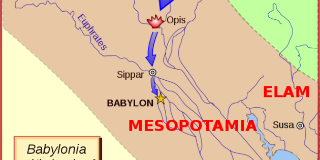 Babylonia and the Invasion of Cyrus II, 539 BCE