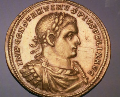 Coin of Constantine, 330 CE