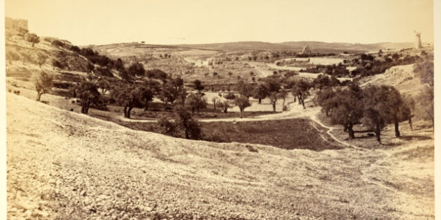 Valley of Hinnom, Looking South from the Jaffa Gate