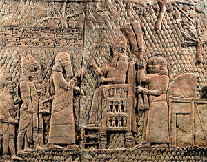 the-assyrian-king-sennacherib-in-relief
