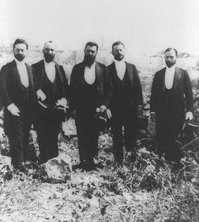 Zionist Delegation to Jerusalem, 1898