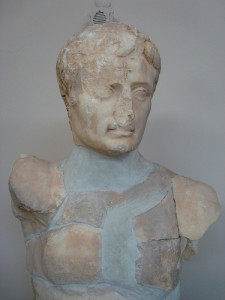 Augustus with Cross