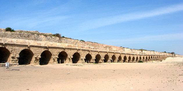 Roman Aqueduct Bringing Water to Caesarea Maritima