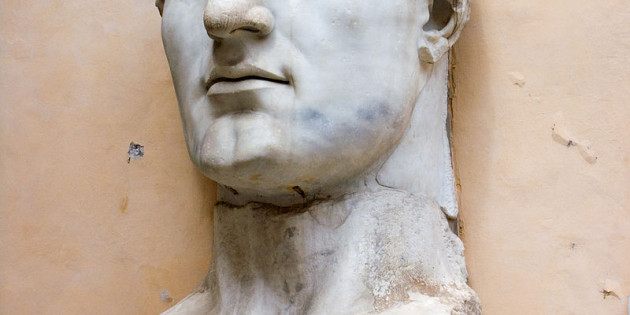 Bust of the Emperor Constantine I, ruled 324-337 CE