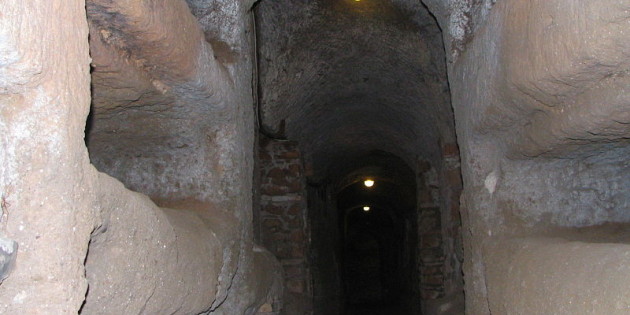 Christian Catacombs at Callistus, Rome, 3rd century CE