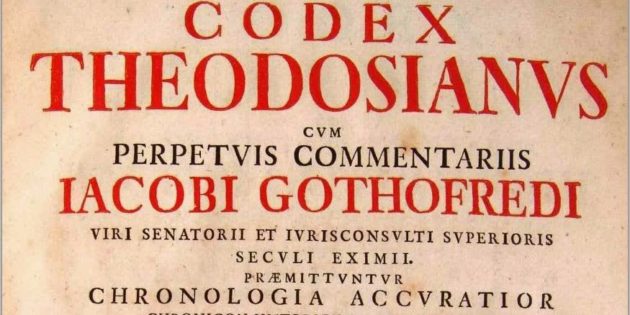 Codex Theodosianus- Laws Concerning the Jews