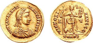 Valentinianus III Solidus