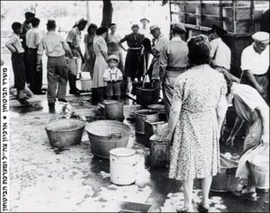 April 8, 1948 Disruption of water supply to