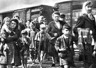 June 1944 Population Transfer of Germans