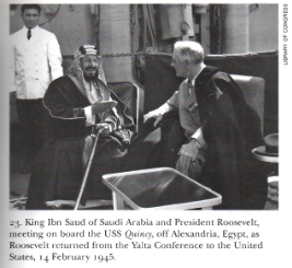 Roosevelt and King Ibn Saud