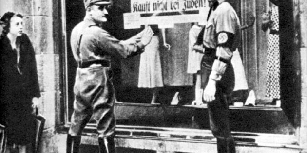 April 1st, 1933 Nazi Boycott of Jewish Stores in Germany