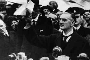Prime Minister Neville Chamberlain