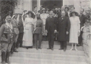 Winston Churchill at the Jerusalem Conference on March 28th, 1921