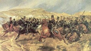 Charge of the Light Brigade Painting